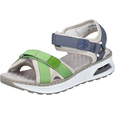 Rieker Femme 65660 Sandales de Trekking, Multicolore, 36 EU - Publicité Rieker Femme 65660 Sandales de Trekking, Multicolore, 36 EU - Publicité