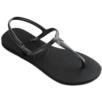 Havaianas Twist Sandale Plate, Noir, 29/30 EU - Publicité Havaianas Twist Sandale Plate, Noir, 29/30 EU - Publicité