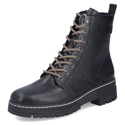 Rieker Bottines classiques pour femmes 73850, bottines pour femmes, semelle amovible, Noir 00., 40 EU - Publicité Rieker Bottines classiques pour femmes 73850, bottines pour femmes, semelle amovible, Noir 00., 40 EU - Publicité