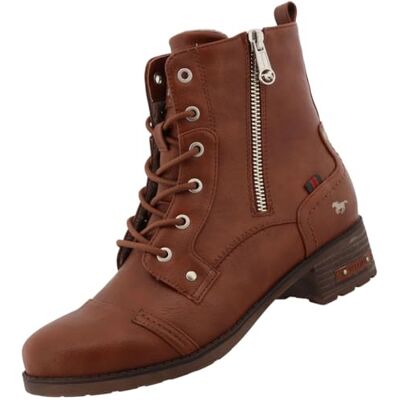 Mustang Bottines Mustang 15M00-62011 Noir Femme Marron - Publicité Mustang Bottines Mustang 15M00-62011 Noir Femme Marron - Publicité