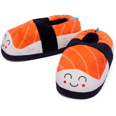 Coddies Sushi Chaussons « Shoe-shi » Chaussures fantaisie pour intérieur et extérieur Cadeau ultime Hommes, femmes et enfants Tailles S, M, L, marron, 1/3.5 UK - Publicité Coddies Sushi Chaussons « Shoe-shi » Chaussures fantaisie pour intérieur et extérieur Cadeau ultime Hommes, femmes et enfants Tailles S, M, L, marron, 1/3.5 UK - Publicité