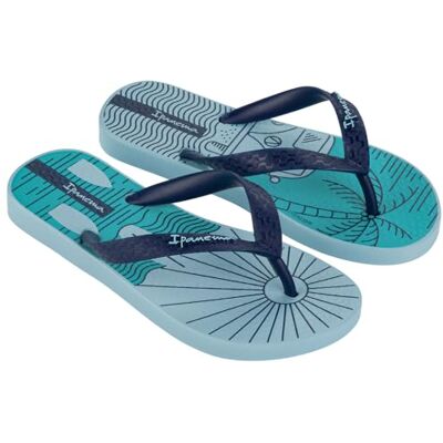 Ipanema Themas XIV Kids, Tongs unisexes pour enfants, bleu, 29/30 EU - Publicité Ipanema Themas XIV Kids, Tongs unisexes pour enfants, bleu, 29/30 EU - Publicité