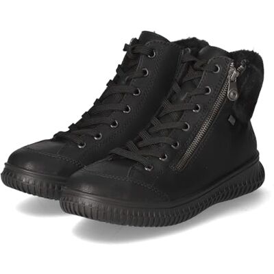 Rieker Femme 74244 Bottes à Lacets, Noir, 40 EU - Publicité Rieker Femme 74244 Bottes à Lacets, Noir, 40 EU - Publicité