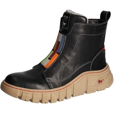 MUSTANG Bottines Femme 1499-606, Pointure:39 EU, La Couleur:Noir - Publicité MUSTANG Bottines Femme 1499-606, Pointure:39 EU, La Couleur:Noir - Publicité