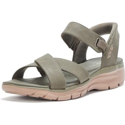 Skechers Easy Going Somewhere Sunny Chaussures de sport Femme, Olive, 37 EU - Publicité Skechers Easy Going Somewhere Sunny Chaussures de sport Femme, Olive, 37 EU - Publicité