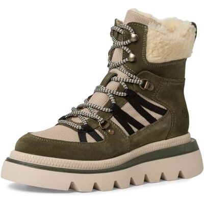 Tamaris Femme Bottine, Olive Comb, 39 EU - Publicité Tamaris Femme Bottine, Olive Comb, 39 EU - Publicité