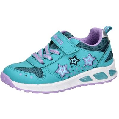 Lico Garçon Fille Blinky Girl Chaussures Clignotantes, Turquoise/Violet, 26 EU - Publicité Lico Garçon Fille Blinky Girl Chaussures Clignotantes, Turquoise/Violet, 26 EU - Publicité