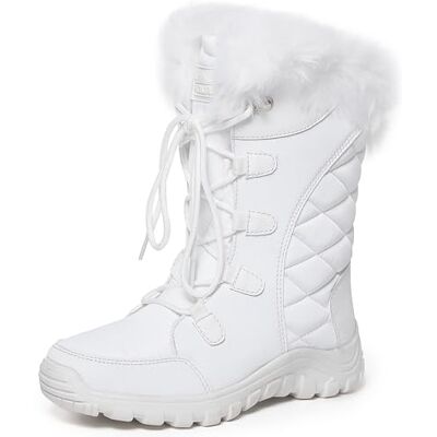 Polar Bottes Femme Matelassees avec Revers en Fausse Fourrure – Bottes Hiver Exterieures Impermeables – Semelle en Caoutchouc Durable pour la Neige et la Pluie UK8/EU41 - Publicité Polar Bottes Femme Matelassees avec Revers en Fausse Fourrure – Bottes Hiver Exterieures Impermeables – Semelle en Caoutchouc Durable pour la Neige et la Pluie UK8/EU41 - Publicité
