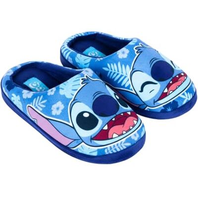 Disney Stitch Pantoufles d'intérieur pour Filles, Chaussons pour Filles, Tailles EU 28 à 30 (Bleu, EU 29, Système Taille Chaussures EU, Enfant de 2 à 5 ans, Femme, Numérique, Moyen, 29) - Publicité Disney Stitch Pantoufles d'intérieur pour Filles, Chaussons pour Filles, Tailles EU 28 à 30 (Bleu, EU 29, Système Taille Chaussures EU, Enfant de 2 à 5 ans, Femme, Numérique, Moyen, 29) - Publicité
