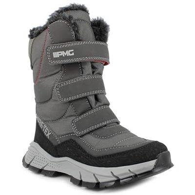 Primigi Gripper GTX Botte de Neige, Grigio Scuro, 28 EU - Publicité Primigi Gripper GTX Botte de Neige, Grigio Scuro, 28 EU - Publicité