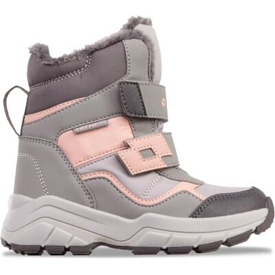 Lotto Hoonah Tex K Botte mi-Mollet, Gris Rose, 25 EU - Publicité Lotto Hoonah Tex K Botte mi-Mollet, Gris Rose, 25 EU - Publicité