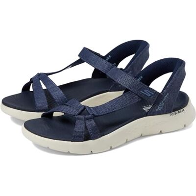 Skechers Sandales Go Walk Flex pour femme Mains libres Chaussures de pêcheur, bleu marine, 12 Wide - Publicité Skechers Sandales Go Walk Flex pour femme Mains libres Chaussures de pêcheur, bleu marine, 12 Wide - Publicité