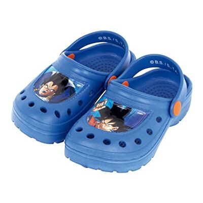 Dragon Ball Z Sabots pour Garçons, Sandales Goku et Super Saiyan, Taille EU 22/23 Bleu Foncé - Publicité Dragon Ball Z Sabots pour Garçons, Sandales Goku et Super Saiyan, Taille EU 22/23 Bleu Foncé - Publicité