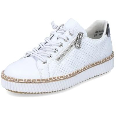 Rieker M2940 Baskets Mode Femme Blanc 37 - Publicité Rieker M2940 Baskets Mode Femme Blanc 37 - Publicité