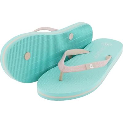 Cressi Depuis 1946 Flip Flops St Tropez Tongs Élégantes, Plage, Mer, Piscine, Salle de Sport, Loisirs, Séchage Rapide, Amortissantes, Douces, Antidérapantes, Aiguemarine/Rose 35/36 EU - Publicité Cressi Depuis 1946 Flip Flops St Tropez Tongs Élégantes, Plage, Mer, Piscine, Salle de Sport, Loisirs, Séchage Rapide, Amortissantes, Douces, Antidérapantes, Aiguemarine/Rose 35/36 EU - Publicité
