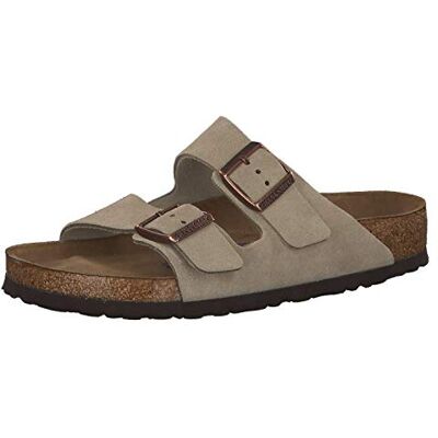 Birkenstock Arizona Sfb Cuir Suède, Sandales Bout ouvert Homme, - Publicité Birkenstock Arizona Sfb Cuir Suède, Sandales Bout ouvert Homme, - Publicité