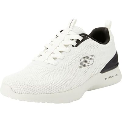 Skechers Homme air Dynamight Paterno Baskets, Bordure Noire synthétique en Tricot Naturel, 45 EU - Publicité Skechers Homme air Dynamight Paterno Baskets, Bordure Noire synthétique en Tricot Naturel, 45 EU - Publicité