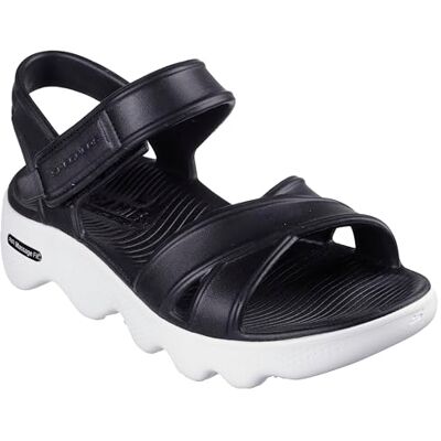 Skechers Femme Foamies Massage Fit-Heartfelt Sandale de pêcheur, Noir/Blanc, 39 EU - Publicité Skechers Femme Foamies Massage Fit-Heartfelt Sandale de pêcheur, Noir/Blanc, 39 EU - Publicité