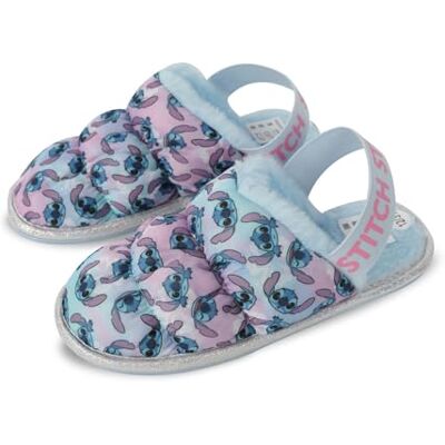 Disney Chaussons Stitch pour filles sous licence officielle avec doublure en fausse fourrure douce semelle antidérapante sangle élastique Lilo & Stitch Pointure 36 à 34, violet, 30 EU - Publicité Disney Chaussons Stitch pour filles sous licence officielle avec doublure en fausse fourrure douce semelle antidérapante sangle élastique Lilo & Stitch Pointure 36 à 34, violet, 30 EU - Publicité