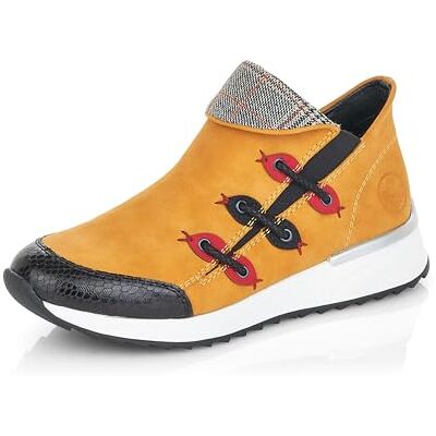 Rieker femme Botte tendance, Mélange Jaune, 40 EU - Publicité Rieker femme Botte tendance, Mélange Jaune, 40 EU - Publicité