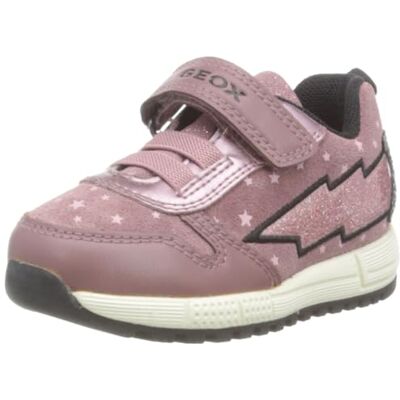 Geox Bébé Fille B Alben Girl A Sneakers, Dk Rose/Black, 24 EU - Publicité Geox Bébé Fille B Alben Girl A Sneakers, Dk Rose/Black, 24 EU - Publicité