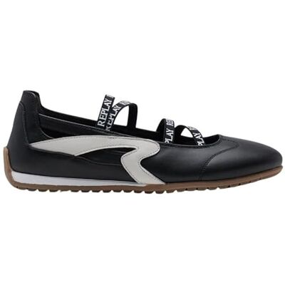 Replay Femme Gwsn2 Ballerines, 003 Noir, 37 EU - Publicité Replay Femme Gwsn2 Ballerines, 003 Noir, 37 EU - Publicité