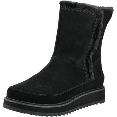 TOMS Bottes de neige Bergen pour femme, Daim noir résistant à l'eau, 41 EU - Publicité TOMS Bottes de neige Bergen pour femme, Daim noir résistant à l'eau, 41 EU - Publicité
