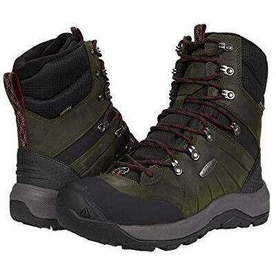 KEEN Bottes de neige Revel 4 High Polar pour homme, Tapis rouge aimanté, 45 EU - Publicité KEEN Bottes de neige Revel 4 High Polar pour homme, Tapis rouge aimanté, 45 EU - Publicité