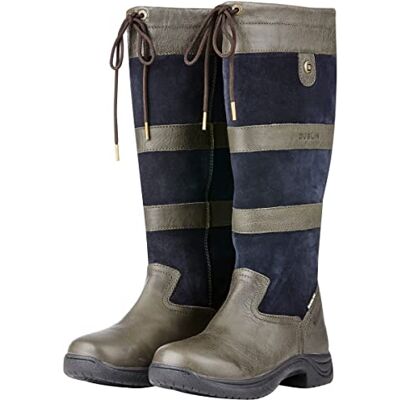 Dublin Femmes River Bottes Iii De Pays À Hauteur De Genou, Gris charbon/Bleu marine, 42 - Publicité Dublin Femmes River Bottes Iii De Pays À Hauteur De Genou, Gris charbon/Bleu marine, 42 - Publicité