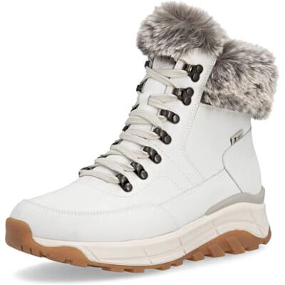 Rieker Murmel Riekertex Lacet des Bottines en Blanc Cassé 36 Off White - Publicité Rieker Murmel Riekertex Lacet des Bottines en Blanc Cassé 36 Off White - Publicité