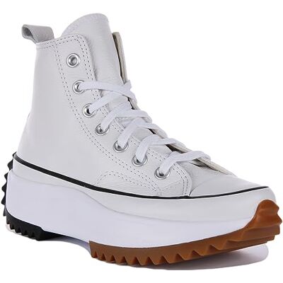 Converse Run Star Hike Platform FOUNDATIONAL Leather Homme White/Black/Gum EU 39 - Publicité Converse Run Star Hike Platform FOUNDATIONAL Leather Homme White/Black/Gum EU 39 - Publicité