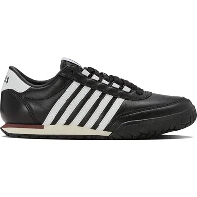 K-Swiss Baskets Vintage pour Homme, Noir et Blanc, Taille 44 UE, Noir/Blanc, 44 EU - Publicité K-Swiss Baskets Vintage pour Homme, Noir et Blanc, Taille 44 UE, Noir/Blanc, 44 EU - Publicité