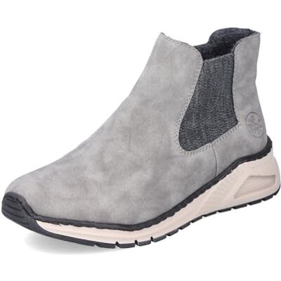 Rieker Chelsea M4944 Chaussures pour femme, gris, 36 EU - Publicité Rieker Chelsea M4944 Chaussures pour femme, gris, 36 EU - Publicité