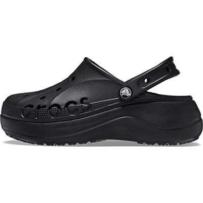Crocs Baya Platform Clog 41-42 EU Black - Publicité Crocs Baya Platform Clog 41-42 EU Black - Publicité