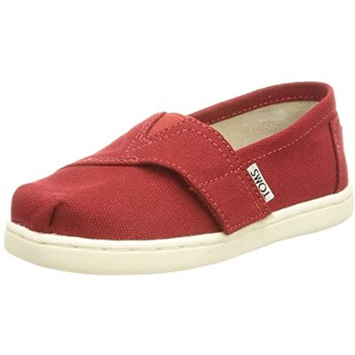 TOMS Espadrilles Unisexes Baby Alpargata, ROUGE, 26 - Publicité TOMS Espadrilles Unisexes Baby Alpargata, ROUGE, 26 - Publicité
