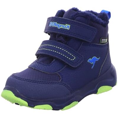 KangaROOS KS-Yotto Mid V RTX Bottes de neige, unisexe, pour enfant, bleu marine/citron vert, taille 23 EU, Bleu marine et citron vert, 23 EU - Publicité KangaROOS KS-Yotto Mid V RTX Bottes de neige, unisexe, pour enfant, bleu marine/citron vert, taille 23 EU, Bleu marine et citron vert, 23 EU - Publicité