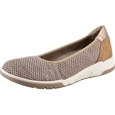 Relife Horas Ballerines Confort, taupe, 41 EU - Publicité Relife Horas Ballerines Confort, taupe, 41 EU - Publicité