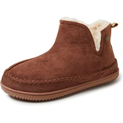 Dearfoams Brixen Pantoufles pour homme confortables, avec semelle en mousse à mémoire de forme, idéale pour l'intérieur et l'extérieur, style boot, pour le camping, 7-8 - Publicité Dearfoams Brixen Pantoufles pour homme confortables, avec semelle en mousse à mémoire de forme, idéale pour l'intérieur et l'extérieur, style boot, pour le camping, 7-8 - Publicité