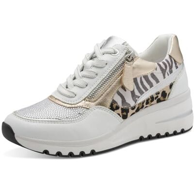 MARCO TOZZI Baskets Femme Semelle intérieure Amovible Feel Me Douce Doublure Douce Moderne, Gris (Quartz Comb), 36 EU - Publicité MARCO TOZZI Baskets Femme Semelle intérieure Amovible Feel Me Douce Doublure Douce Moderne, Gris (Quartz Comb), 36 EU - Publicité