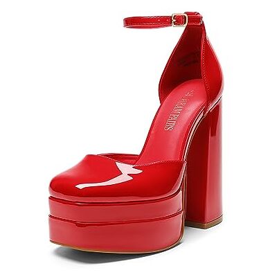 DREAM PAIRS Sdpu2319w Plateforme pour femme, 37 EU - Publicité DREAM PAIRS Sdpu2319w Plateforme pour femme, 37 EU - Publicité