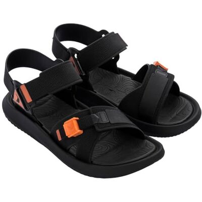 RIDER RT PAPETE AD, Sandales Plateforme, AA035 BLACK/ORANGE, - Publicité RIDER RT PAPETE AD, Sandales Plateforme, AA035 BLACK/ORANGE, - Publicité