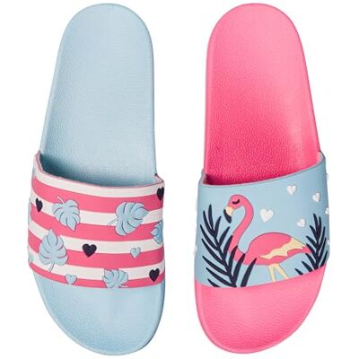 Dedoles Chaussure Homme Femme & Enfants Sandales Antidérapant designs amusants Livre Pizza Café Renard Lama Cadeau, Couleur: Flamants roses amoureux, 38 EU - Publicité Dedoles Chaussure Homme Femme & Enfants Sandales Antidérapant designs amusants Livre Pizza Café Renard Lama Cadeau, Couleur: Flamants roses amoureux, 38 EU - Publicité