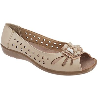 Boulevard Chaussures d´été Femme (40 FR) (Beige) - Publicité Boulevard Chaussures d´été Femme (40 FR) (Beige) - Publicité