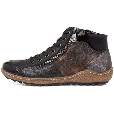 Rieker Bottes Courtes pour Femme, Noires Mollet, 37 EU - Publicité Rieker Bottes Courtes pour Femme, Noires Mollet, 37 EU - Publicité