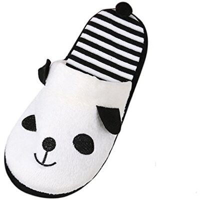 LuckyGirls Chaussures LuckyGirls Belle Bande dessinée Panda Maison étage Doux Chaussons à Rayures Chaussures Femmes WH 38 - Publicité LuckyGirls Chaussures LuckyGirls Belle Bande dessinée Panda Maison étage Doux Chaussons à Rayures Chaussures Femmes WH 38 - Publicité