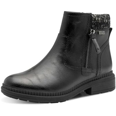 Jana Femme Boot Flat Tex + Vegan, Nappa Noir, 41 EU - Publicité Jana Femme Boot Flat Tex + Vegan, Nappa Noir, 41 EU - Publicité