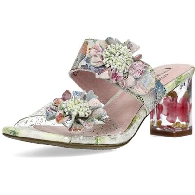 Laura Vita Lucieo 32 Sandales à bout ouvert avec sangle réglable pour femme, rose, 43 EU - Publicité Laura Vita Lucieo 32 Sandales à bout ouvert avec sangle réglable pour femme, rose, 43 EU - Publicité