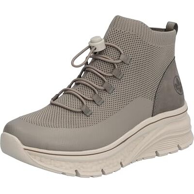 Rieker Femme 48059 Bottes Courtes, Beige, 36 EU - Publicité Rieker Femme 48059 Bottes Courtes, Beige, 36 EU - Publicité