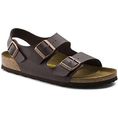Birkenstock Milano Birko-Flor, Milano mixte adulte, Marron (Birko Flor Brun Foncé), 37 (Etroit) - Publicité Birkenstock Milano Birko-Flor, Milano mixte adulte, Marron (Birko Flor Brun Foncé), 37 (Etroit) - Publicité