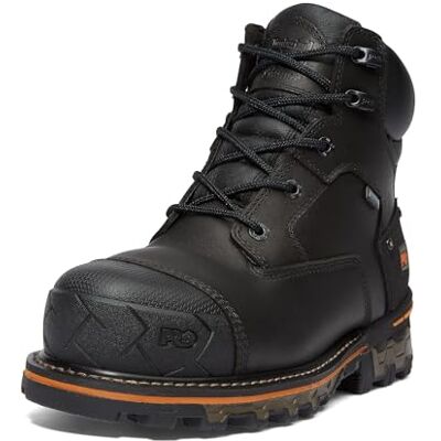 Timberland pro Boondock Chaussures de construction et industrielles pour homme, 15,2 cm, bout composite imperméable, cuir pleine grain, noir, 11 M US, Noir, 45 EU - Publicité Timberland pro Boondock Chaussures de construction et industrielles pour homme, 15,2 cm, bout composite imperméable, cuir pleine grain, noir, 11 M US, Noir, 45 EU - Publicité